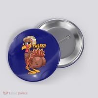 Funny Twerky Dance Cute Love Twerk Dancing Thanksgiving Gift Sweatshir Button thumb 0