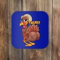 Funny Twerky Dance Cute Love Twerk Dancing Thanksgiving Gift Sweatshir Coaster thumb 0