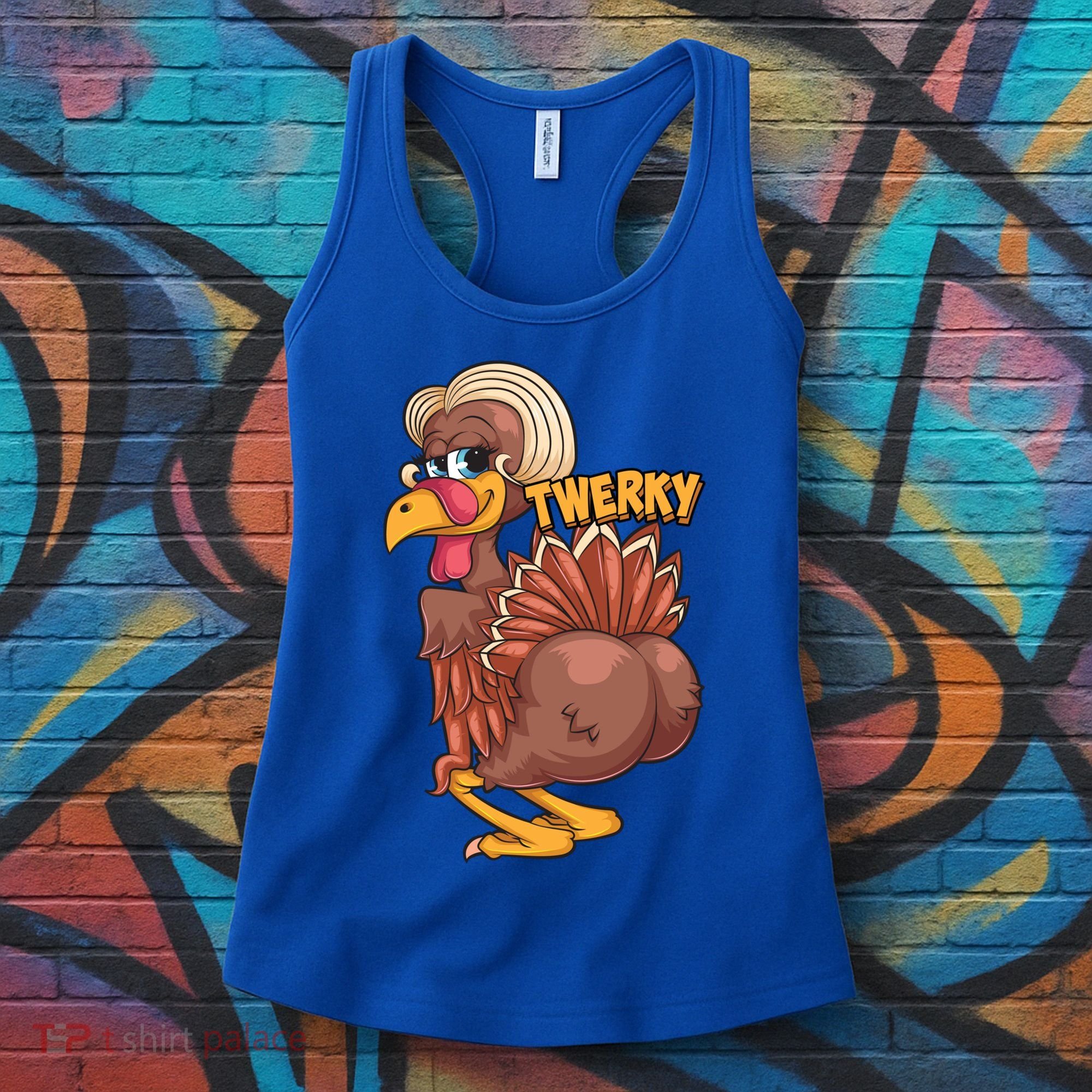 Funny Twerky Dance Cute Love Twerk Dancing Thanksgiving Gift Sweatshir Women's Tank Top