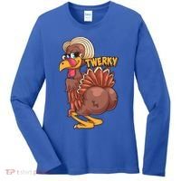 Funny Twerky Dance Cute Love Twerk Dancing Thanksgiving Gift Sweatshir Women's Long Sleeve Shirt thumb 0