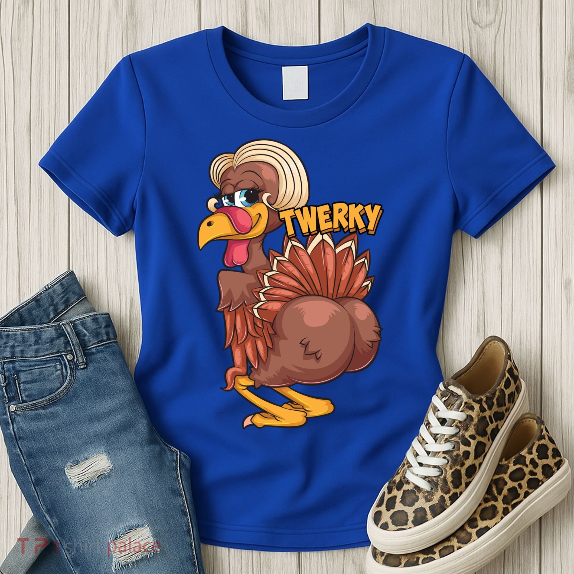 Funny Twerky Dance Cute Love Twerk Dancing Thanksgiving Gift Sweatshir Women's T-Shirt