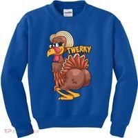 Funny Twerky Dance Cute Love Twerk Dancing Thanksgiving Gift Sweatshir Kids Sweatshirt thumb 0