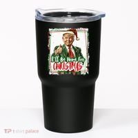 Funny Trump Daddys Home Christmas Again 2024 2028 Tumbler thumb 0