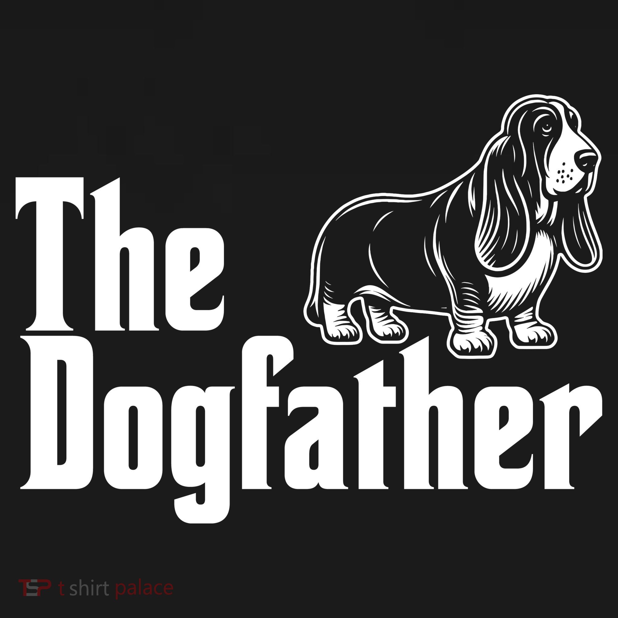 Funny The Dogfather Bassett Hound Lover Women's Hoodie