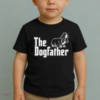 Funny The Dogfather Bassett Hound Lover Toddler T-Shirt thumb 2