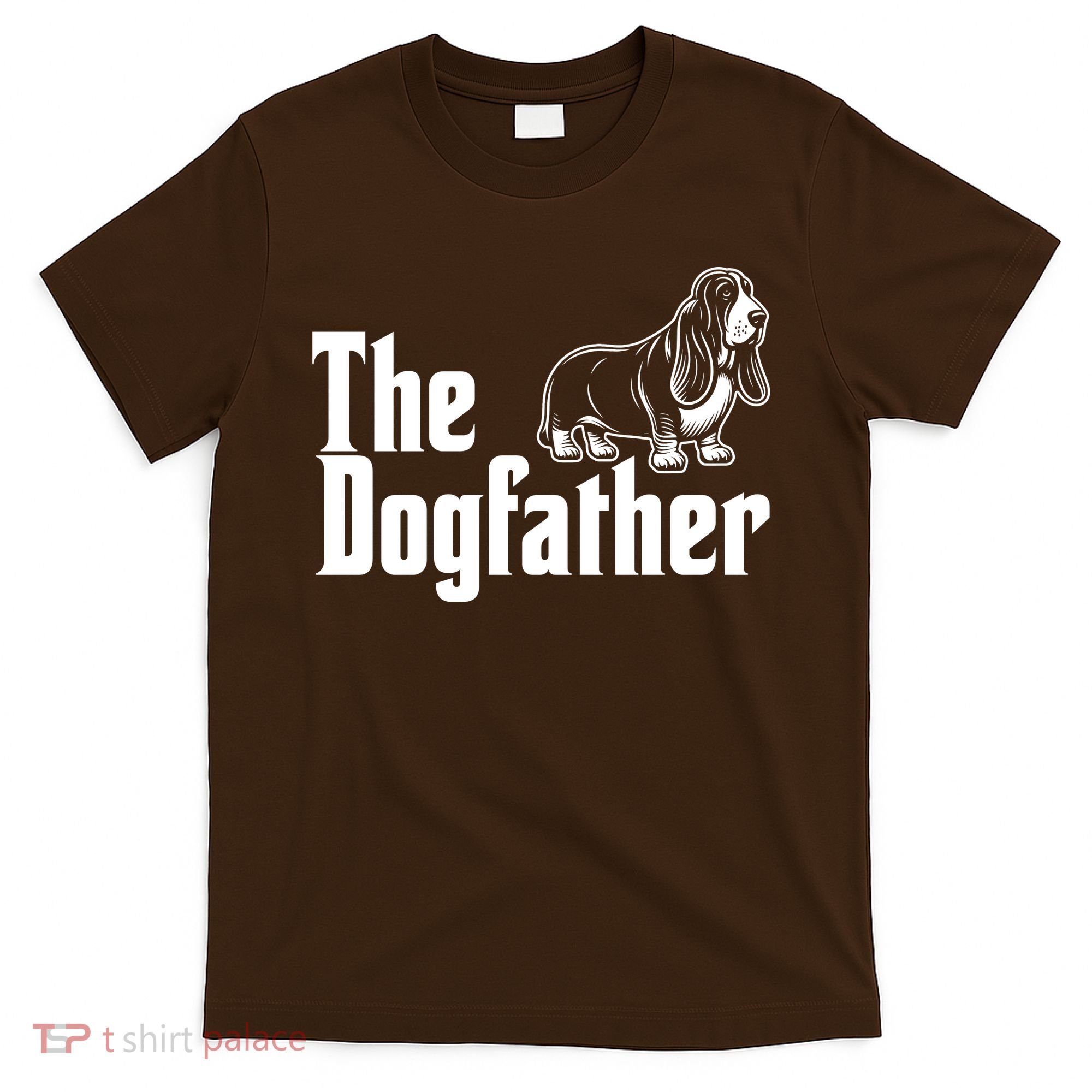 Funny The Dogfather Bassett Hound Lover T-Shirt