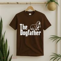Funny The Dogfather Bassett Hound Lover T-Shirt thumb 2