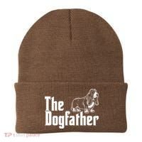 Funny The Dogfather Bassett Hound Lover Beanie thumb 0