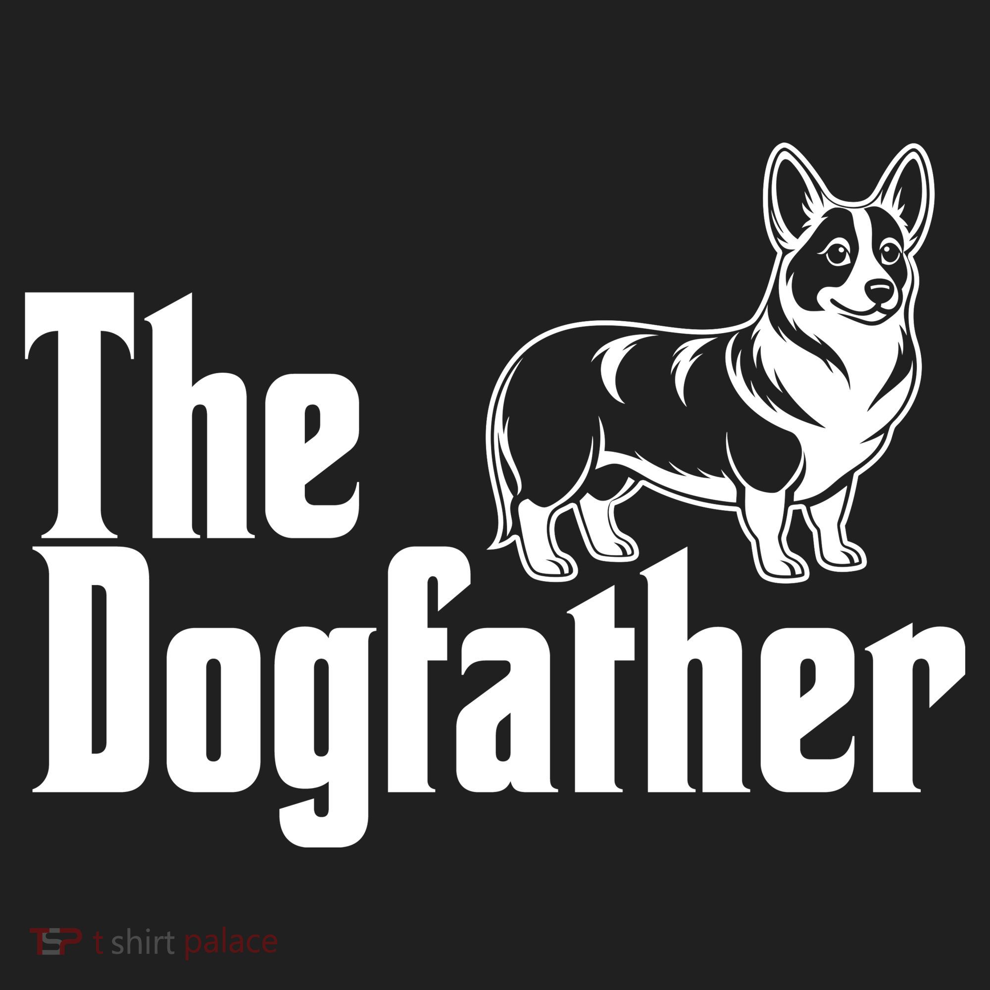 Funny The Dogfather Corgi Lover Beanie