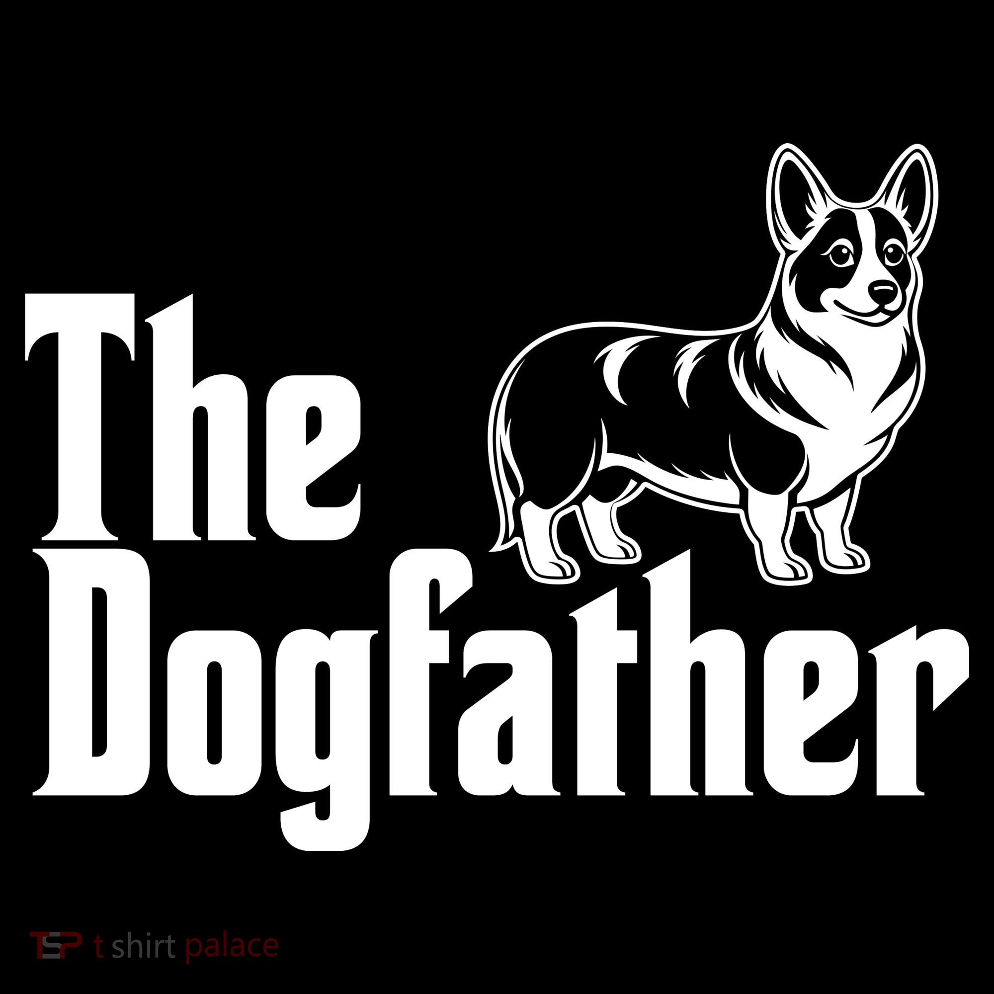 Funny The Dogfather Corgi Lover Women's Hoodie