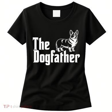 Funny The Dogfather Corgi Lover Women's T-Shirt