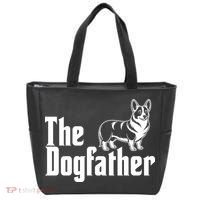 Funny The Dogfather Corgi Lover Tote Bag thumb 0