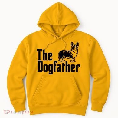 Funny The Dogfather Corgi Lover Hoodie