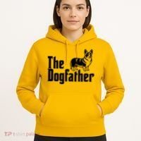 Funny The Dogfather Corgi Lover Hoodie thumb 5