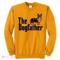 Funny The Dogfather Corgi Lover Sweatshirt thumb 0