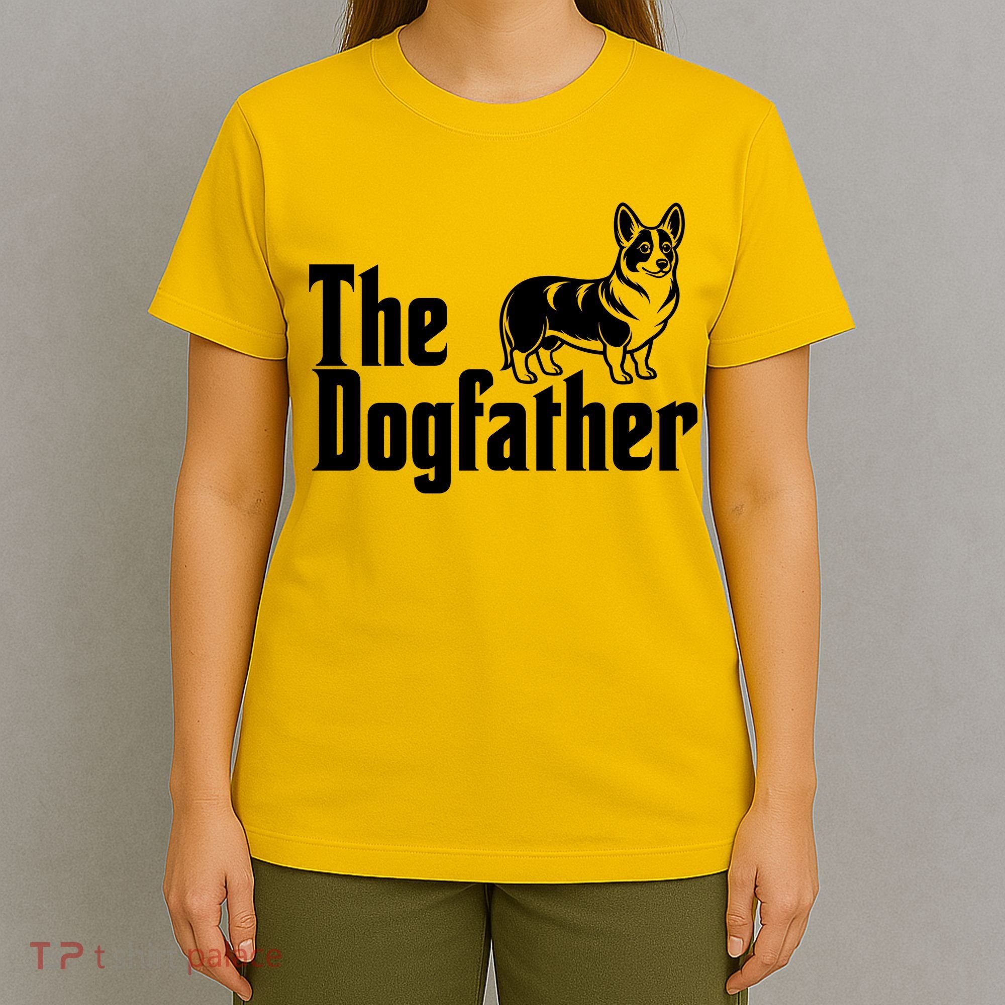 Funny The Dogfather Corgi Lover T-Shirt