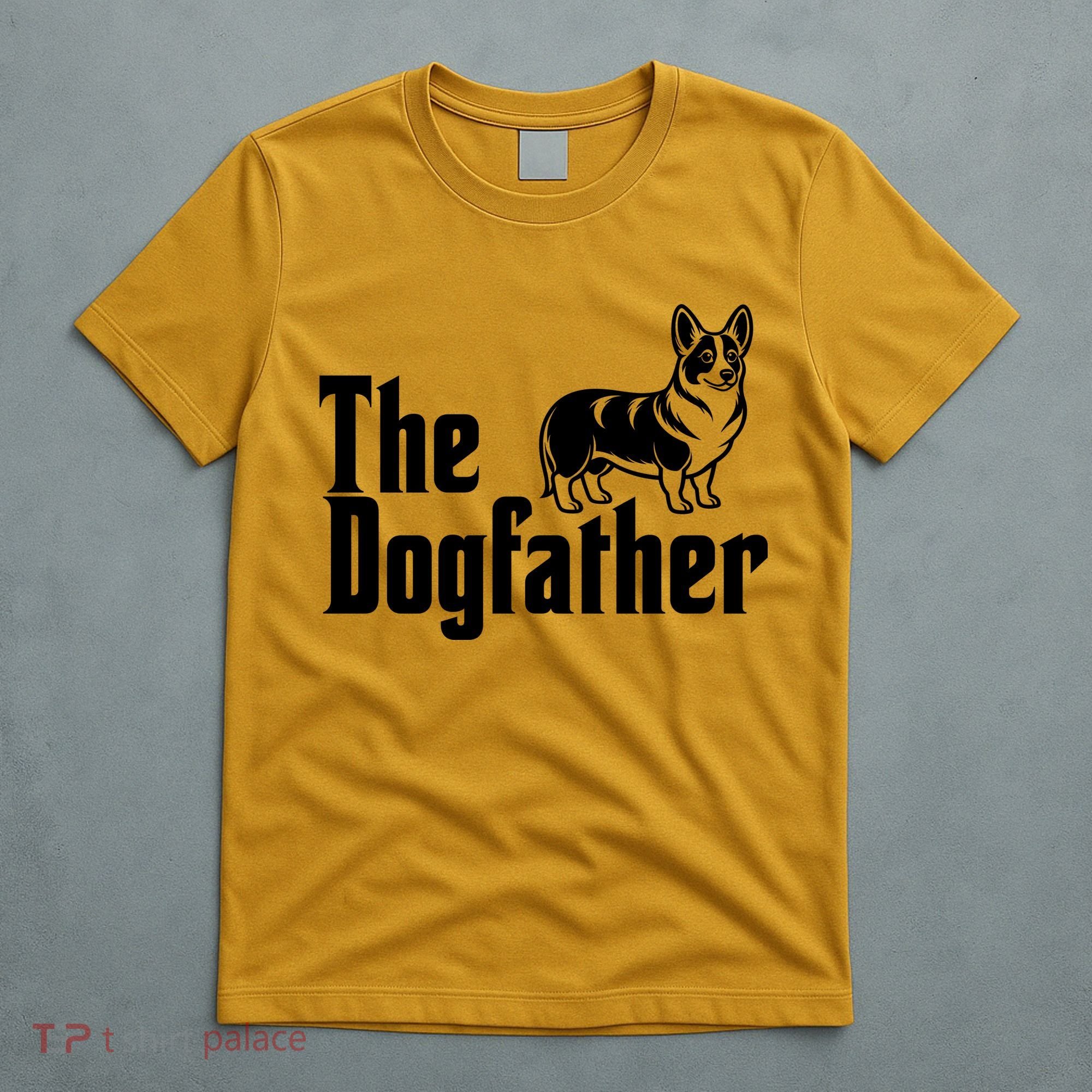 Funny The Dogfather Corgi Lover T-Shirt