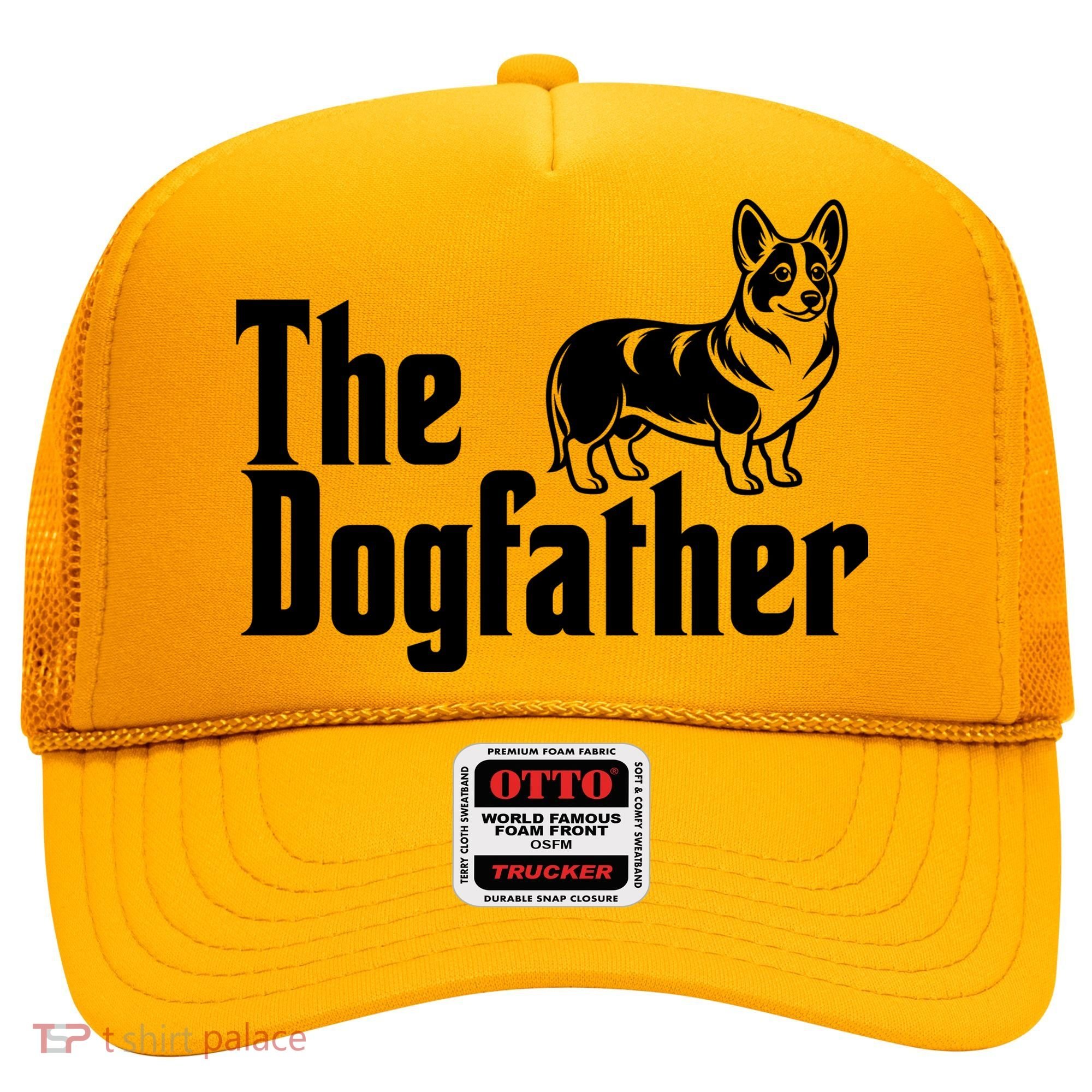 Funny The Dogfather Corgi Lover Hat