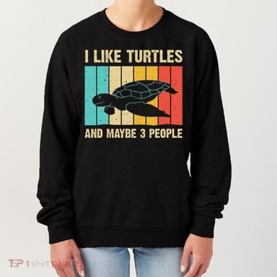 Funny Turtle Design Sea Turtle Lover Women's Sweatshirt