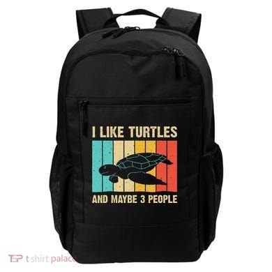 Funny Turtle Design Sea Turtle Lover Backpack