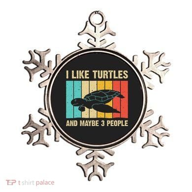 Funny Turtle Design Sea Turtle Lover Ornament