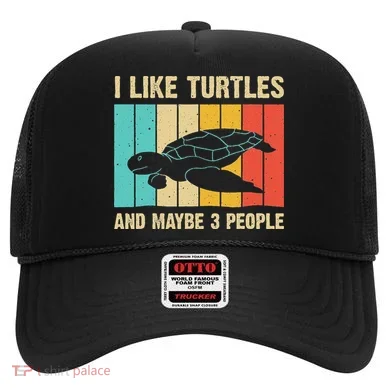 Funny Turtle Design Sea Turtle Lover Hat