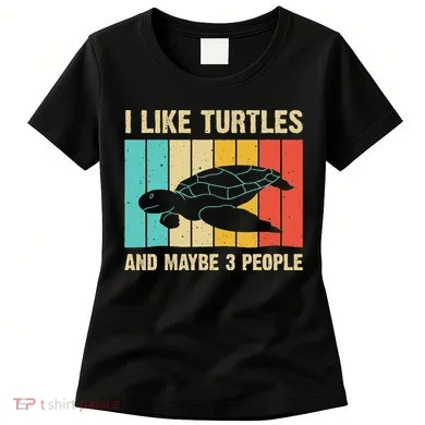 Funny Turtle Design Sea Turtle Lover Women's T-Shirt