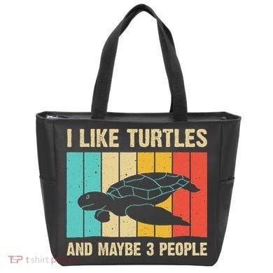 Funny Turtle Design Sea Turtle Lover Tote Bag