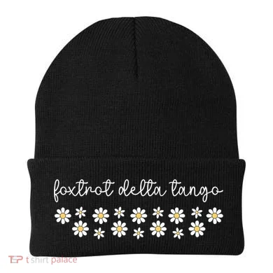 Foxtrot Tango Delta Groovy Beanie