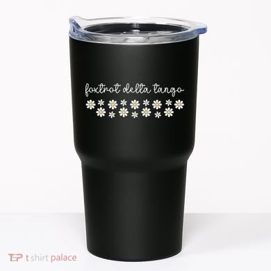 Foxtrot Tango Delta Groovy  Tumbler
