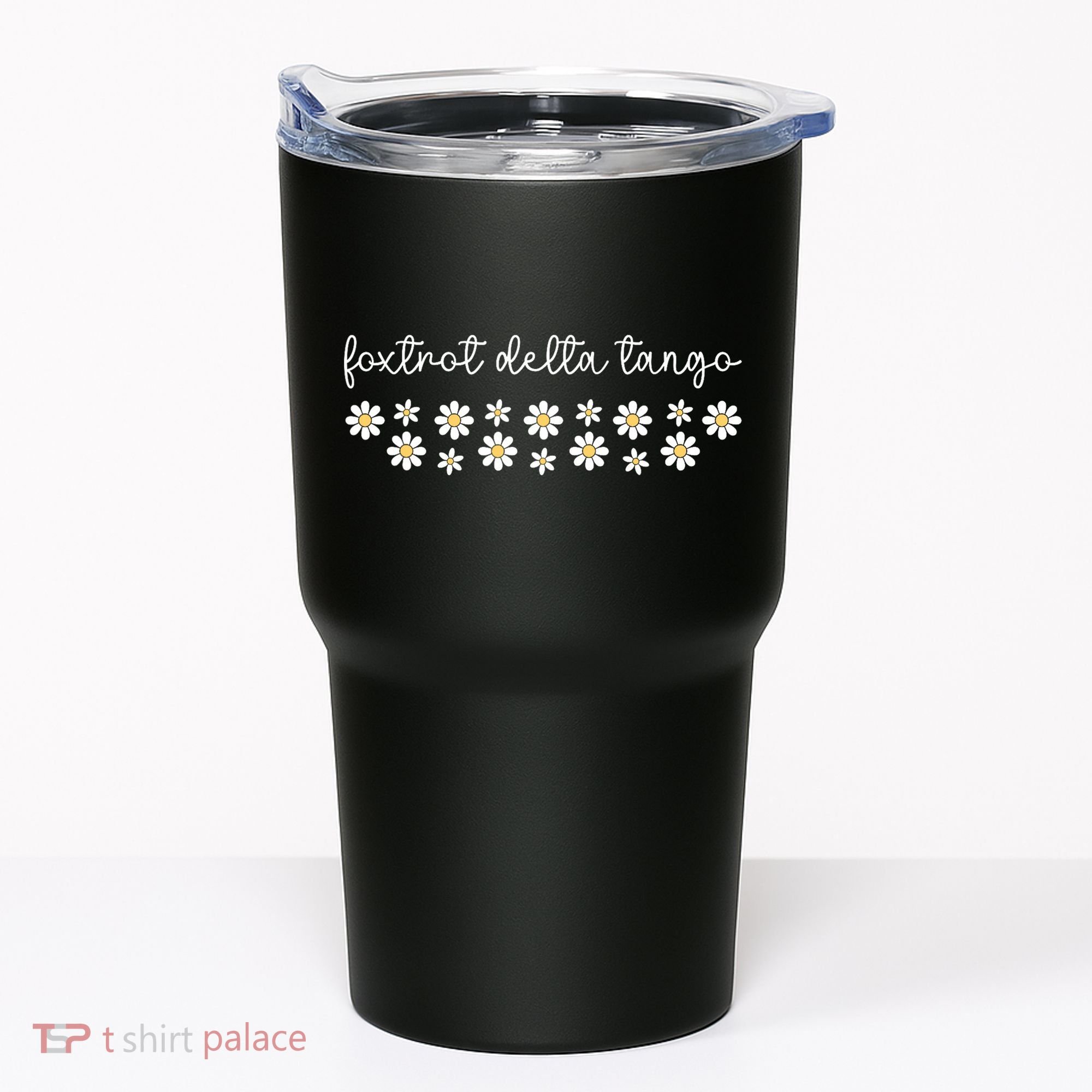 Foxtrot Tango Delta Groovy  Tumbler