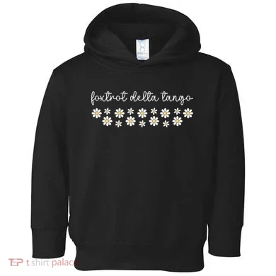 Foxtrot Tango Delta Groovy  Toddler Hoodie