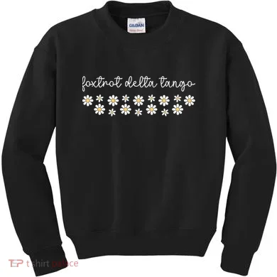 Foxtrot Tango Delta Groovy  Kids Sweatshirt