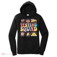 Funny Test Day Motivational Teacher Student Testing Squad Women's Hoodie thumb 0