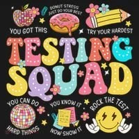 Funny Test Day Motivational Teacher Student Testing Squad Women's Hoodie thumb 2