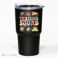 Funny Test Day Motivational Teacher Student Testing Squad Tumbler thumb 0