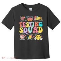 Funny Test Day Motivational Teacher Student Testing Squad Toddler T-Shirt thumb 0