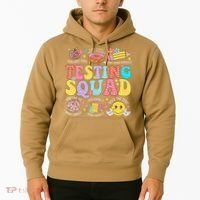 Funny Test Day Motivational Teacher Student Testing Squad Hoodie thumb 2