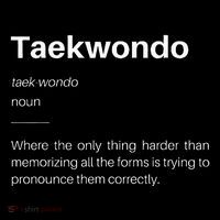 Funny Taekwondo Definition Students Instructors Martial Art Women's Hoodie thumb 2