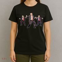Funny Trump Dancing Dance Moves Rally Maga T-Shirt thumb 4