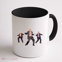 Funny Trump Dancing Dance Moves Rally Maga Coffee Mug thumb 1