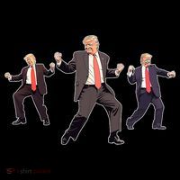 Funny Trump Dancing Dance Moves Rally Maga Coffee Mug thumb 5