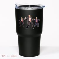 Funny Trump Dancing Dance Moves Rally Maga Tumbler thumb 0