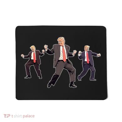 Funny Trump Dancing Dance Moves Rally Maga Mousepad