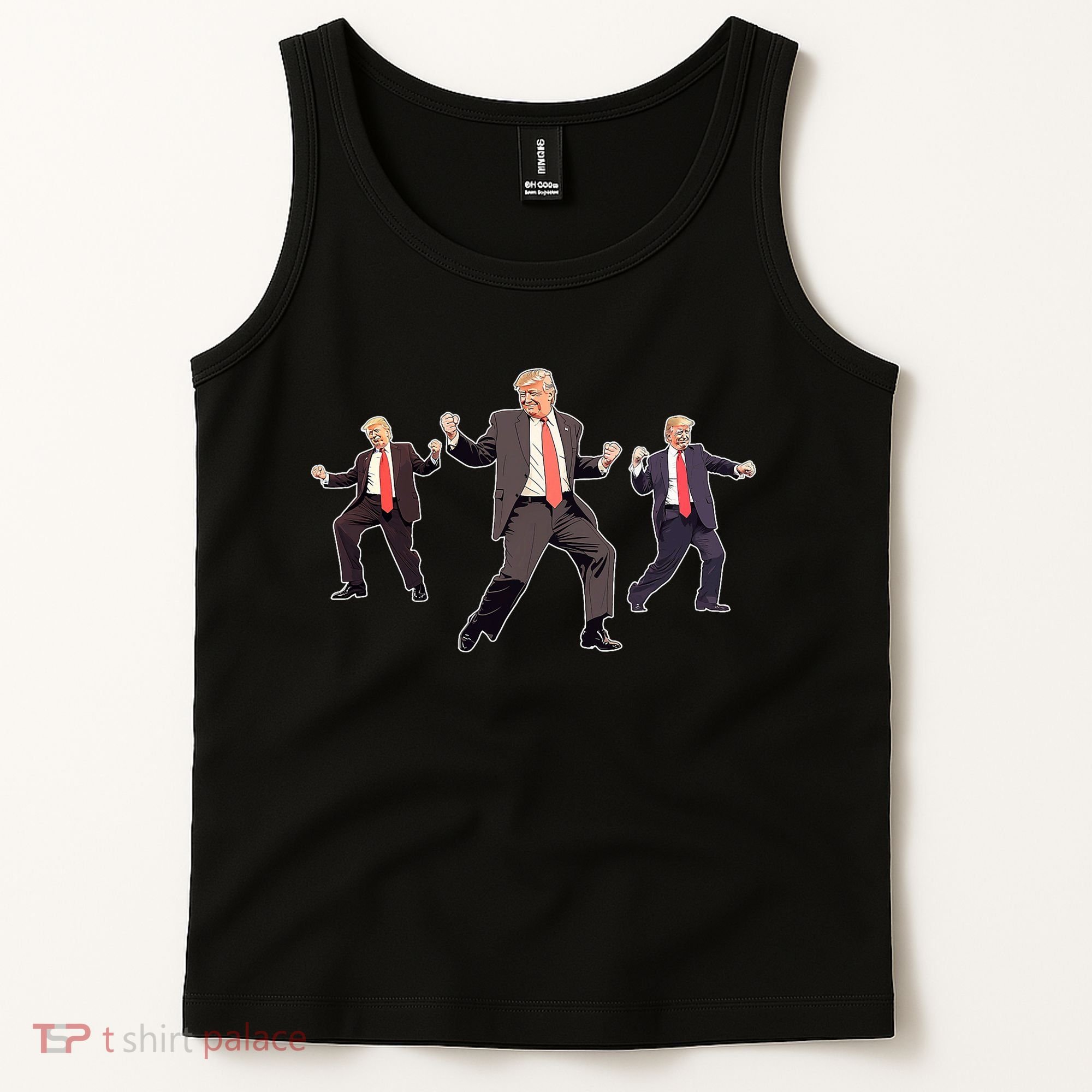 Funny Trump Dancing Dance Moves Rally Maga Tank Top