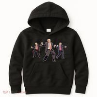 Funny Trump Dancing Dance Moves Rally Maga Kids Hoodie thumb 0