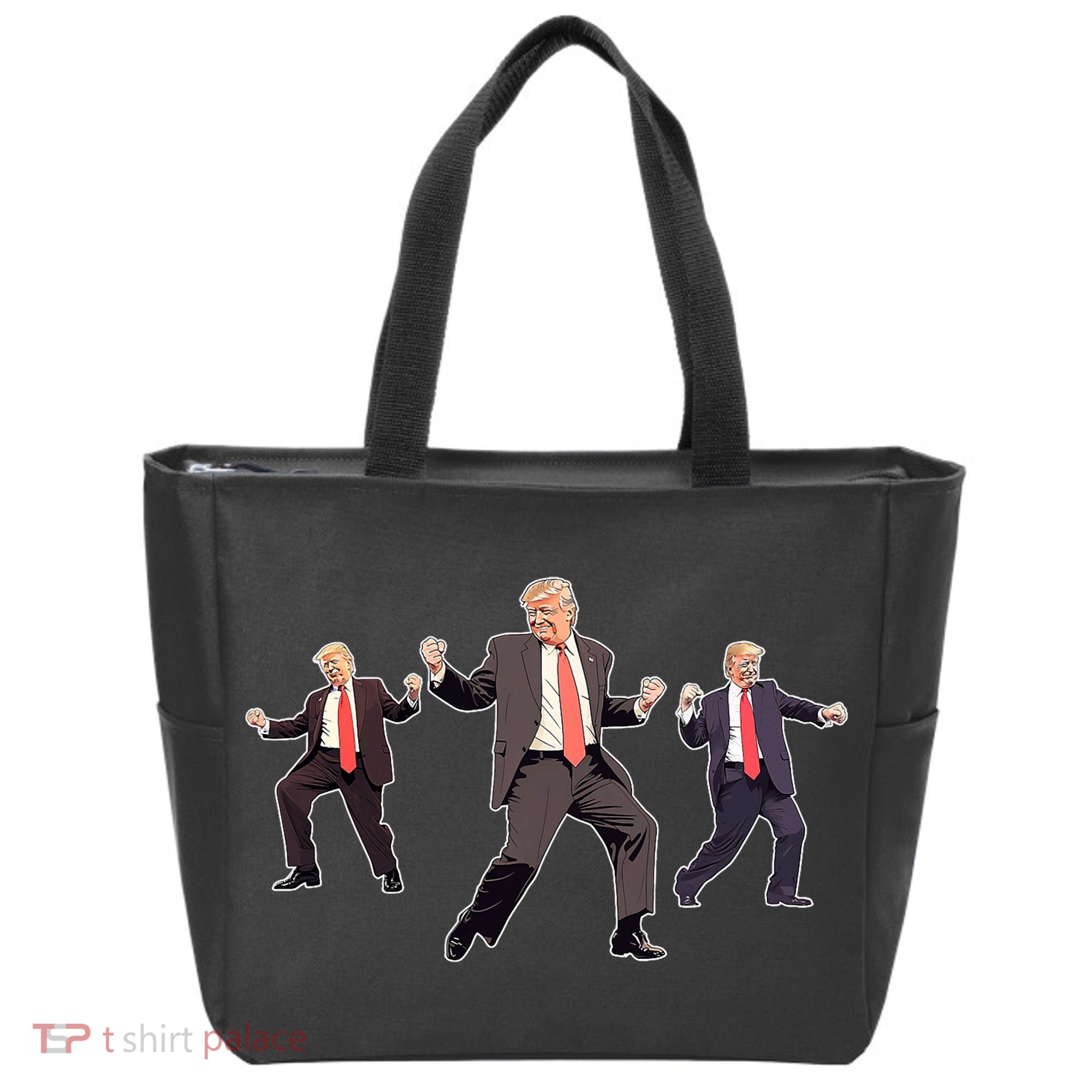 Funny Trump Dancing Dance Moves Rally Maga Tote Bag