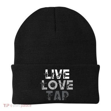 Funny Tap Dancing Design Live Love Tap Dance Beanie