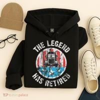 Funny Truck Driver Retirement  Hoodie thumb 4