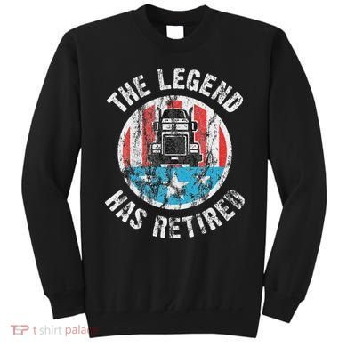 Funny Truck Driver Retirement  Sweatshirt